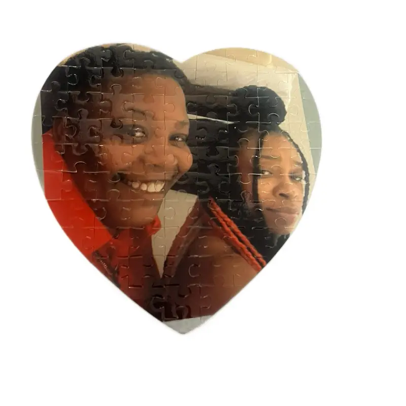Valentines Day Heart Shaped Puzzle - Heart-Shaped Jigsaw Puzzles for Lovers and Friends