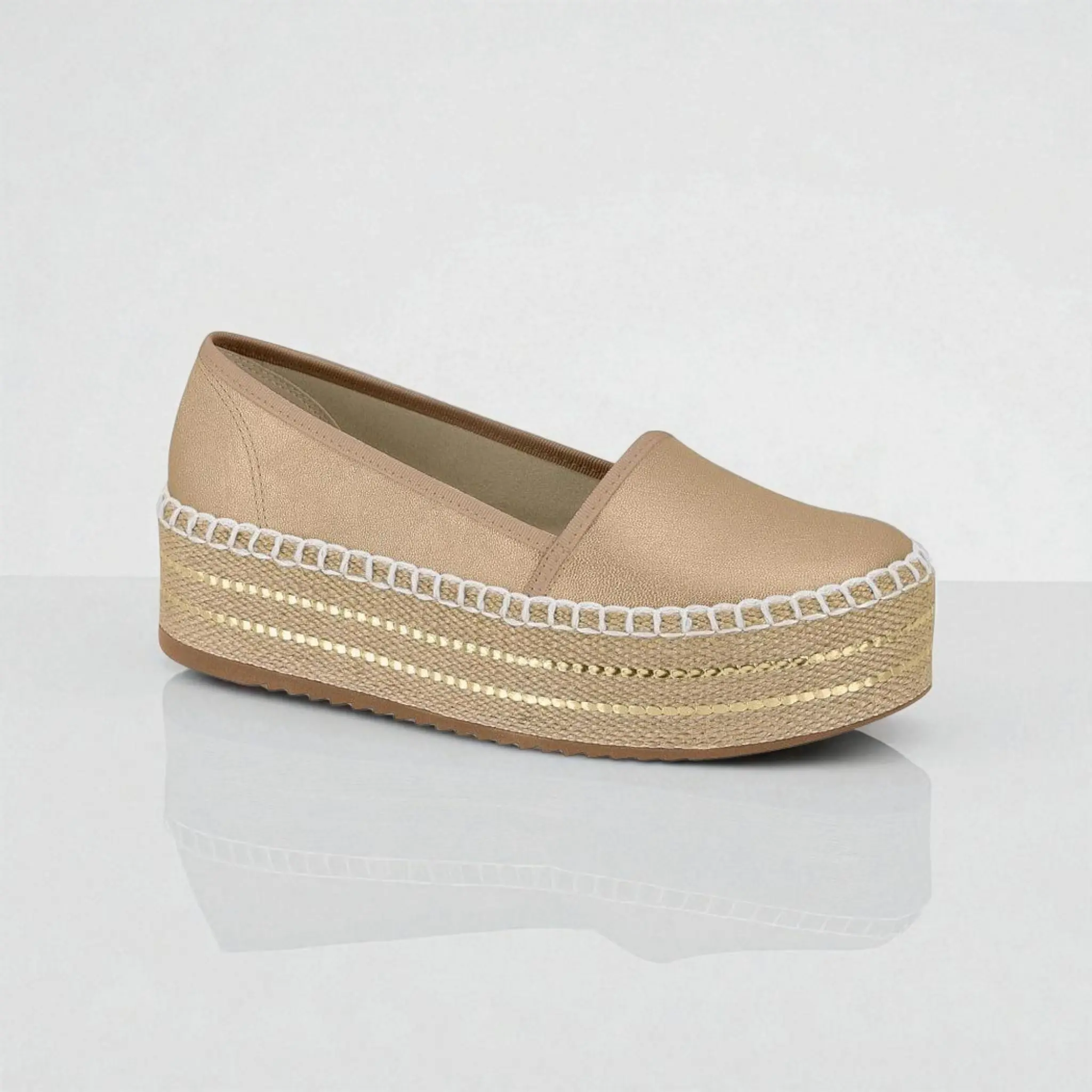 Boho Style Espadrilles Platform Sneakers for Women - Comfortable Summer Shoes with Stylish Design & Versatile