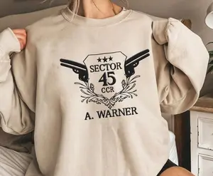 Shatter Me Aaron Warner Sector 45 CCR Sweatshirt, Book Merch, I Grieve Nothing I Take Everything, Book Lover Spandex