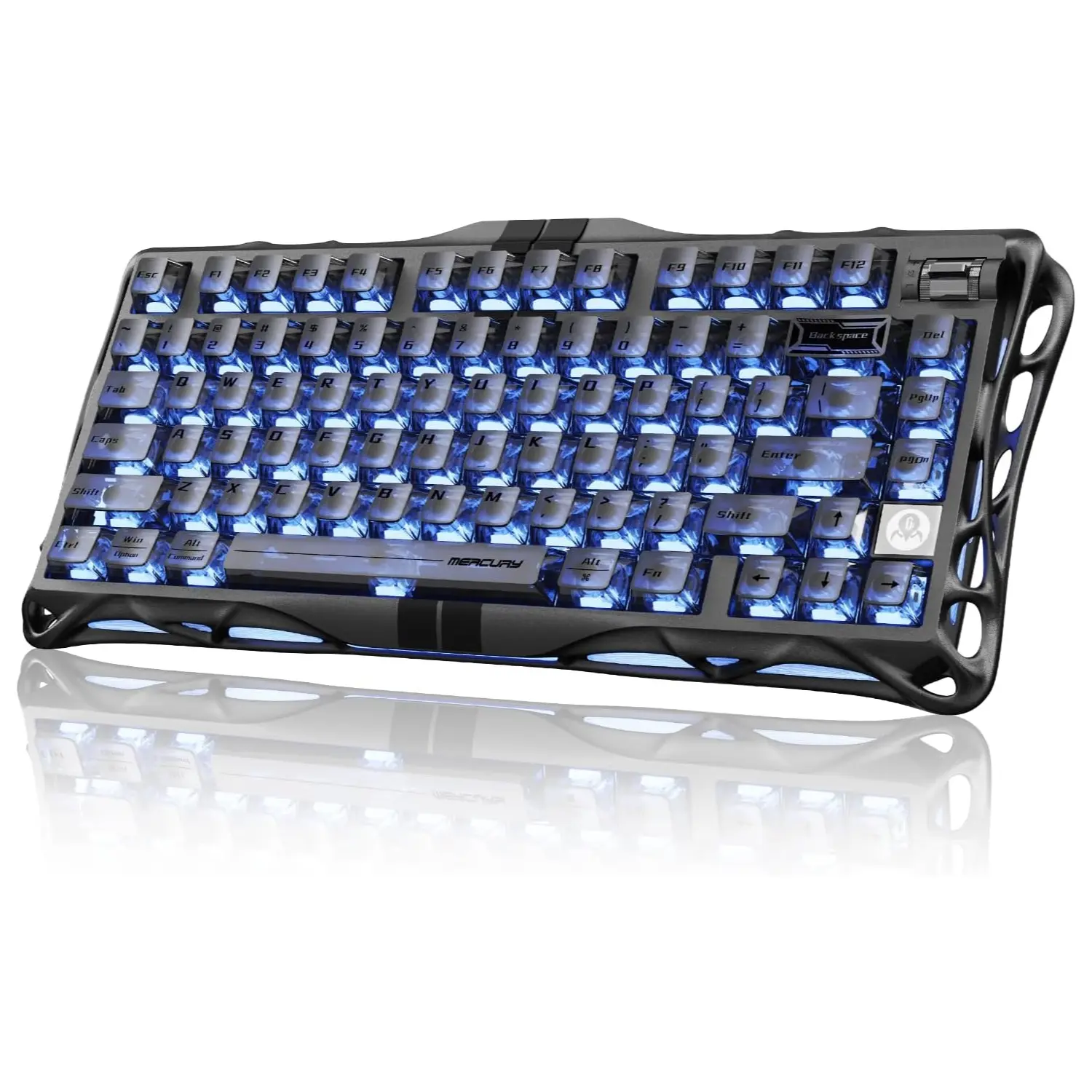 GravaStar Mercury V75 Hall Effect – Gaming Keyboard (Stealth Black)