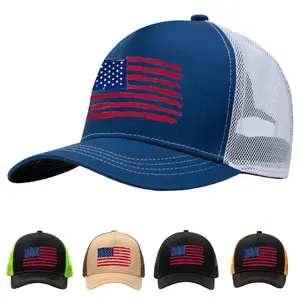 USA 250 Years Anniversary Trucker Hat 1776-2026 Patriotic American Flag Mesh Cap Adjustable Snapback Baseball Hat for Men Women 4th of July Independence Day Gift Party Wear