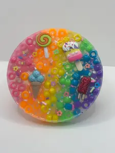 Sweet Treats Silicone Picky Pad for skin picking and anxiety relief, ADHD toy fidgets adhd toy Acrylic