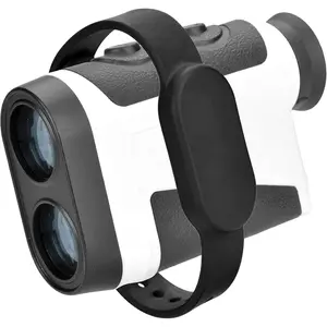 Golf Rangefinder Magnetic Strap Holder Mount, Adjustable Slim Magnetic Range Finder Wrap with Strong Magnet for Golf Cart, Easy Access and Clean
