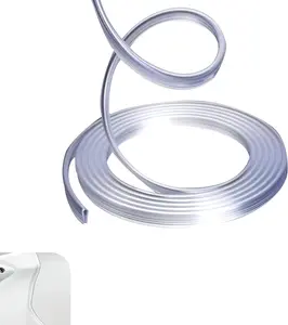 Car Door Edge Guards Clear, .FT Door Edge Guards, Car Door Protector with UShaped, Scratch Resistant Edge Protective Trim, Auto Accessories, Universal for Most Vehicle