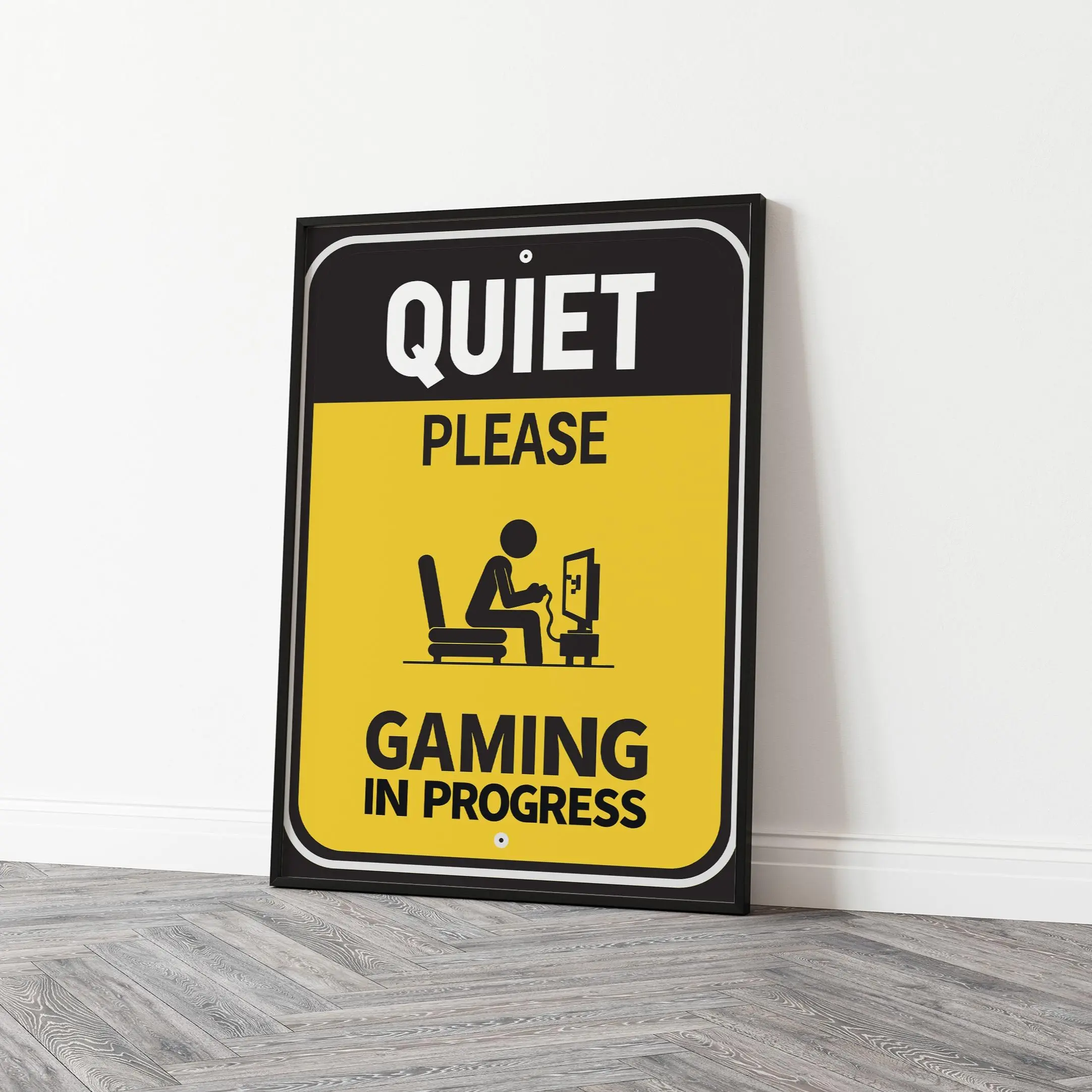 “Gaming in Progress” – Gaming Gamers Poster Print