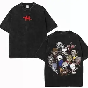 Dead by Daylight Horror Tee V2 - Unisex Ultra Cotton T-Shirt with The Killers Graphic Design - Made in USA - Casual Wear