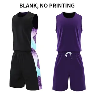 Custom Reversible Basketball Jersey For Boy School Team Training Kids Basketball Uniforms Children Quick Dry Basketball Shirts