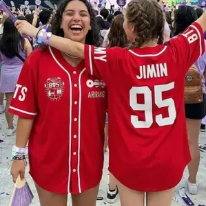 Custom Bangtan Members Baseball Jersey, Arirang World Tour 2026 Merch Shirt, Kpop Gift for Army, Football Jersey Gift Fans, Custom Kpop Jersey for Men Women