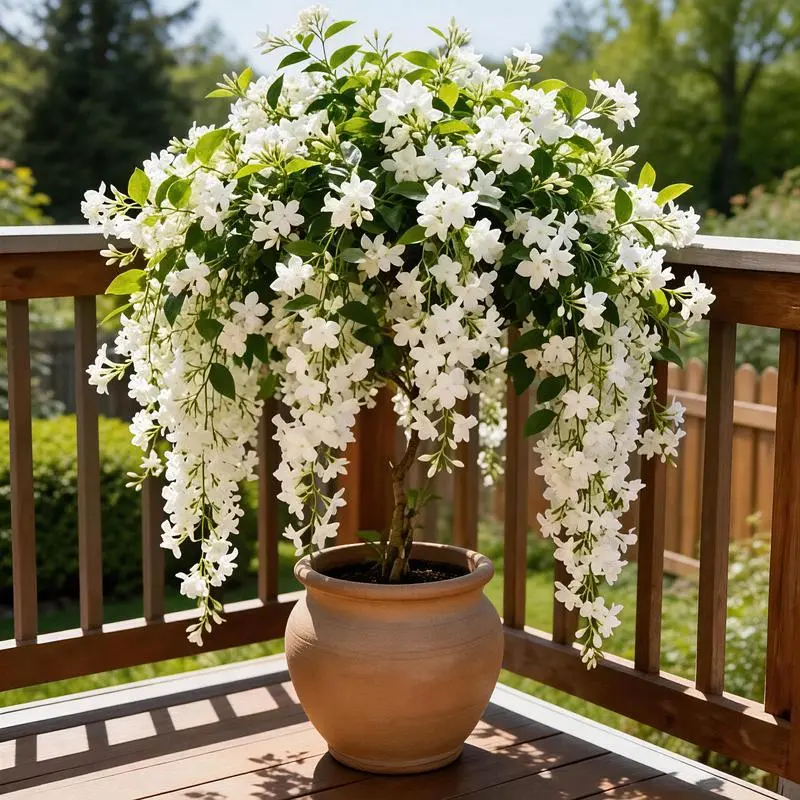 Premium Non-GMO Climbing Jasmine Seeds - Fragrant Star Jasmine for Privacy Fences & Balconies, Evergreen Aromatic Flower Seeds for Home Garden Decor