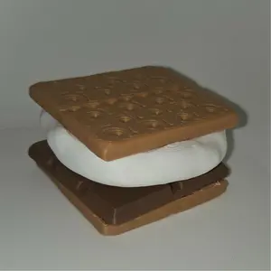 S’more Fidget Clicker – Satisfying 3D Printed Toy