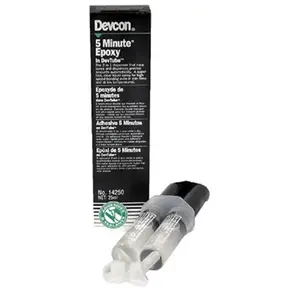 Devcon 230-14250 1-Oz Dev-Tube 5-Minuteepoxy Liqui, 25Ml, Fast Cure, Multi-Purpose