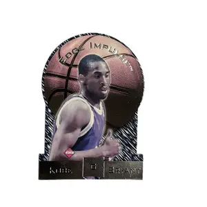 Edge Impulse Trading Card - Purple and Silver Kobe Bryant Mint Black Mamba Basketball Collectible