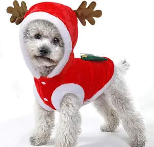 Pet  Christmas Clothes Costume,  Clothes for Small Medium Dogs and Cats