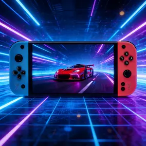 G90 Retro Game Console, 7 Inch 4K HD IPS Screen, Portable Classic Controller, Handheld Gaming Console, USB Powered Vintage Gaming Machine