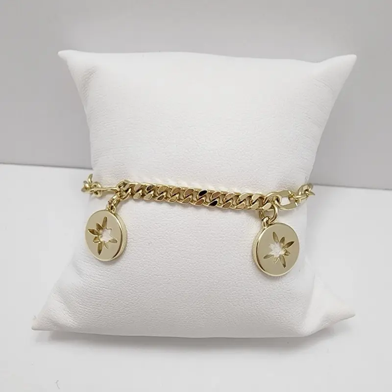 14K Gold Laminated Bracelet - Classic, Elegant, Casual, Formal Styles - 7” Length