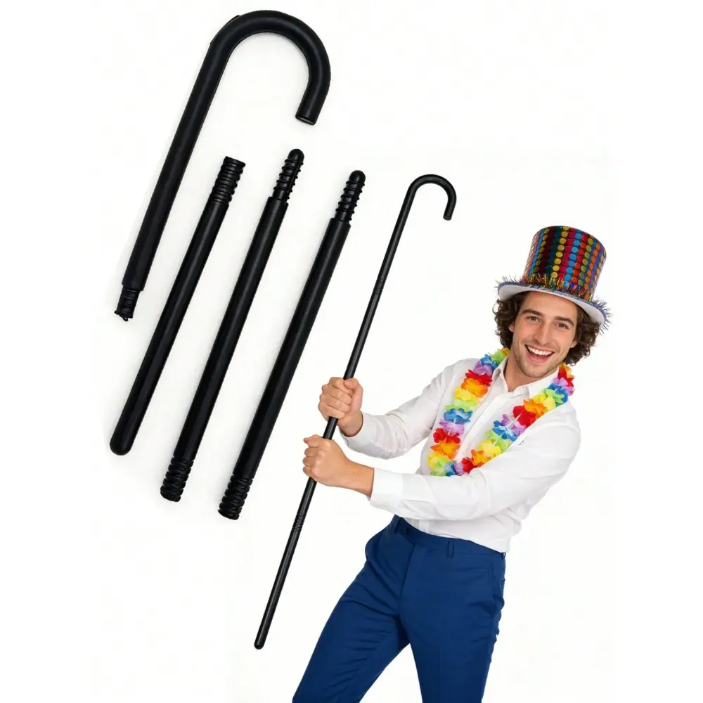 Walking Stick Halloween Party Prop, Magician Staff Costume Accessory, Stage Performance Magic Wand, Retro Party Photo Props, Party Accessories, Spooky