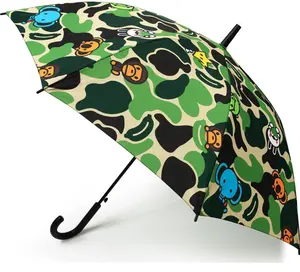 Bape Milo All Friends Umbrella ABC Green Camo