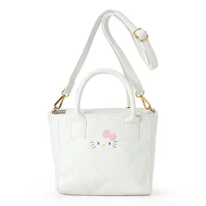 Hello Kitty 2-Way Mini Quilted Tote Bag Hello Kitty 2-Way Mini Quilted Tote Bag