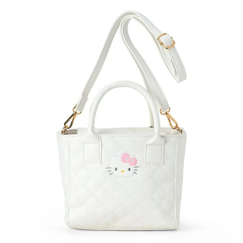 Hello Kitty 2-Way Mini Quilted Tote Bag Hello Kitty 2-Way Mini Quilted Tote Bag