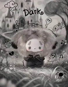 Cureplaneta - GuGu-serie-Concerto Gris -Peluches mysteres Plush – Original Dream Guardian IP Soft Keychain Dolls That Carry Your Wish and Emotional Support. The Most Unique Graduation Gift for Besties Who Need a Little Magic This Summer