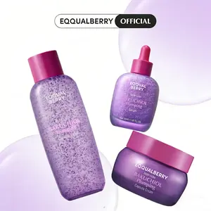 EQQUALBERRY Bakuchiol Plumping Capsule Cream – Retinol Alternative Moisturizer for Firming and Pore Care with 99% Pure Bakuchiol, 5 Types of Collagen & Ceramide Complex, 1.69 fl.oz / 50ml