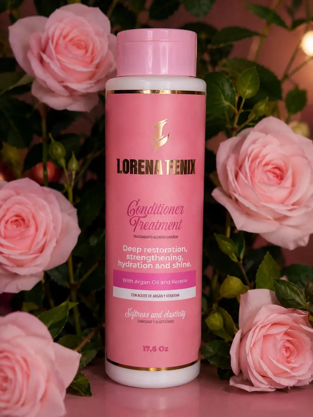 Lorena Fenix Argan Oil Daily Hair Conditioner - Hydrating Haircare for Salon-Home Use, All Hair Types, Shampoo Companion (Beauty & Personal Care)