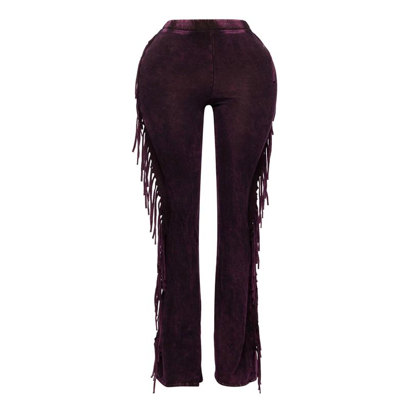 Fringe Detailed Pants