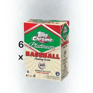 MLB Card Break #7 - (6x) 2025 Topps Chrome Platinum Blaster Boxes