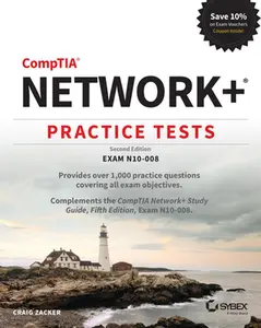 USED-Comptia Network+ Practice Tests: Exam N10-008 by Zacker, Craig (Paperback)