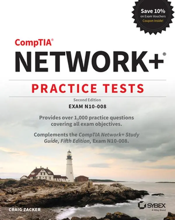 USED-Comptia Network+ Practice Tests: Exam N10-008 by Zacker, Craig (Paperback)
