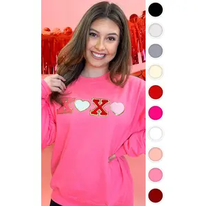 Ideal Chenille XOXO Heart Sweatshirt