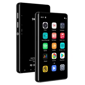 M503 Pro 80gb Mp3 Mp4 Player, Bluetooth-compatible WiFi, 4-Inch IPS Touchscreen, Spotify Support, 512gb Expansion, USB Cable, Earphones, Screen Protector, Case, Manual, 64GB TF Card