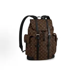Pre-owned Louis Vuitton Canvas Backpacks Christopher GM Monogram Backpack