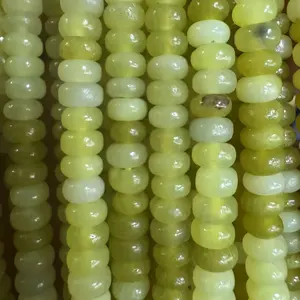 2x4mm approx 168pcs natural lemon crystal abacus beads - gorgeous loose spacer beads - light luxury and exquisite - various shapes for DIY jewelry making, perfect for bracelets, necklaces, earrings, anklets, pendants, clothing accessories, gift beaded jew