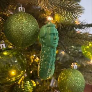 Picolas Cage Ornament Decoration, Nicolas Cage Christmas Tree Decoration, High Quality 3D