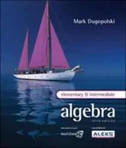 USED-Elementary and Intermediate Algebra by Mark Dugopolski (Hardcover)