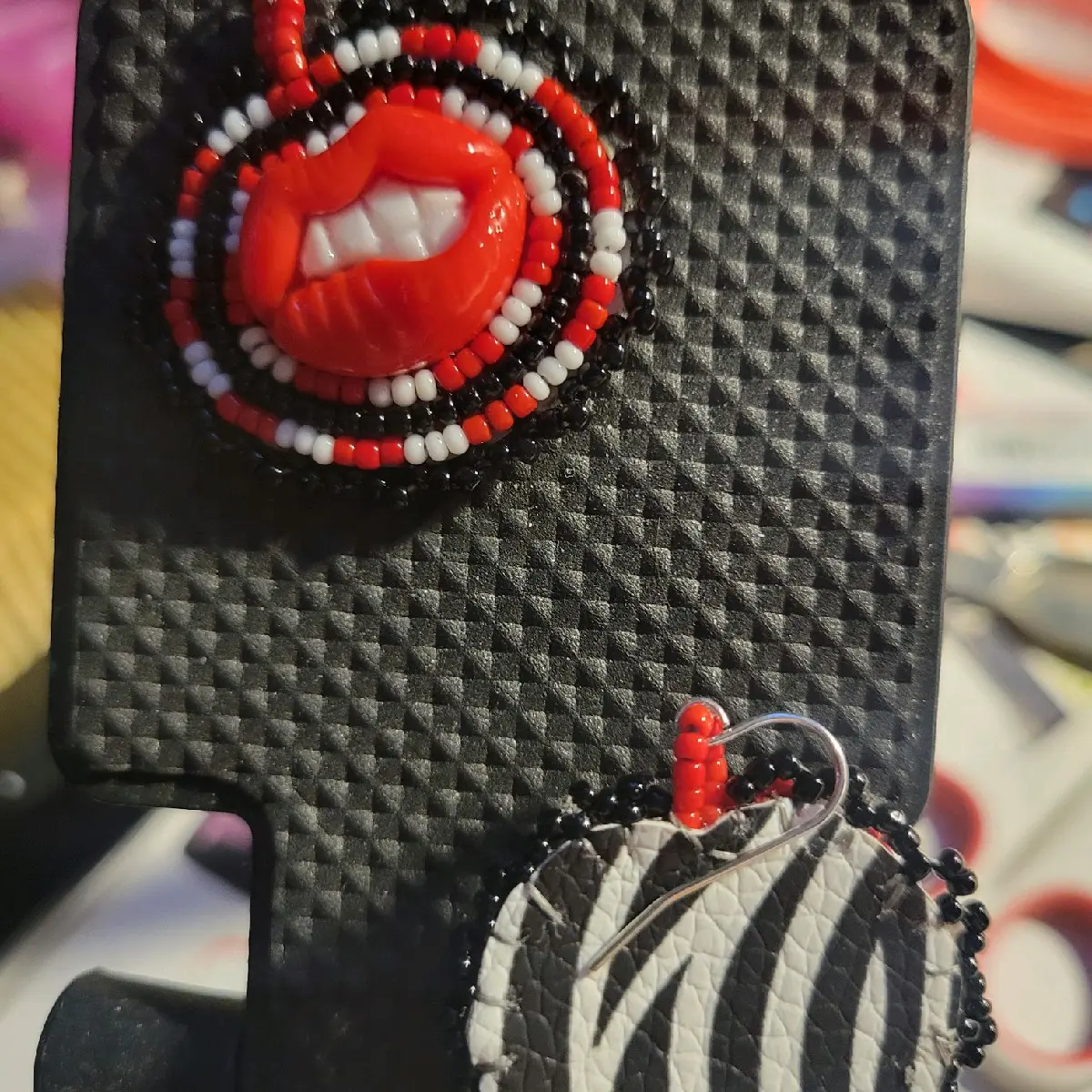 Mouth Earrings