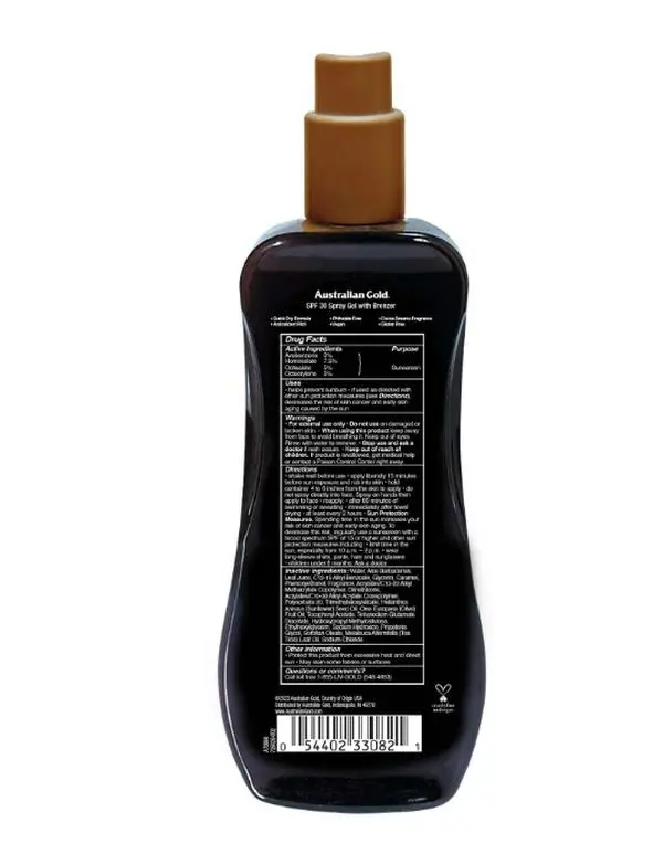 Australian Gold Spray Gel Bronzer SPF 30, 8 fl. oz