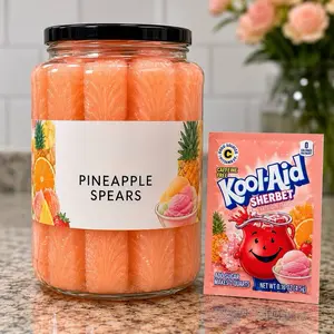 Sherbet Pineapple Spears | Viral Kool-Aid Pineapples