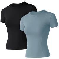 2 Pack_black&gray-blue_short Sleeve