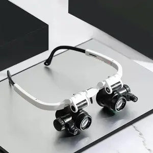Double Magnifier Led Eye Microscope