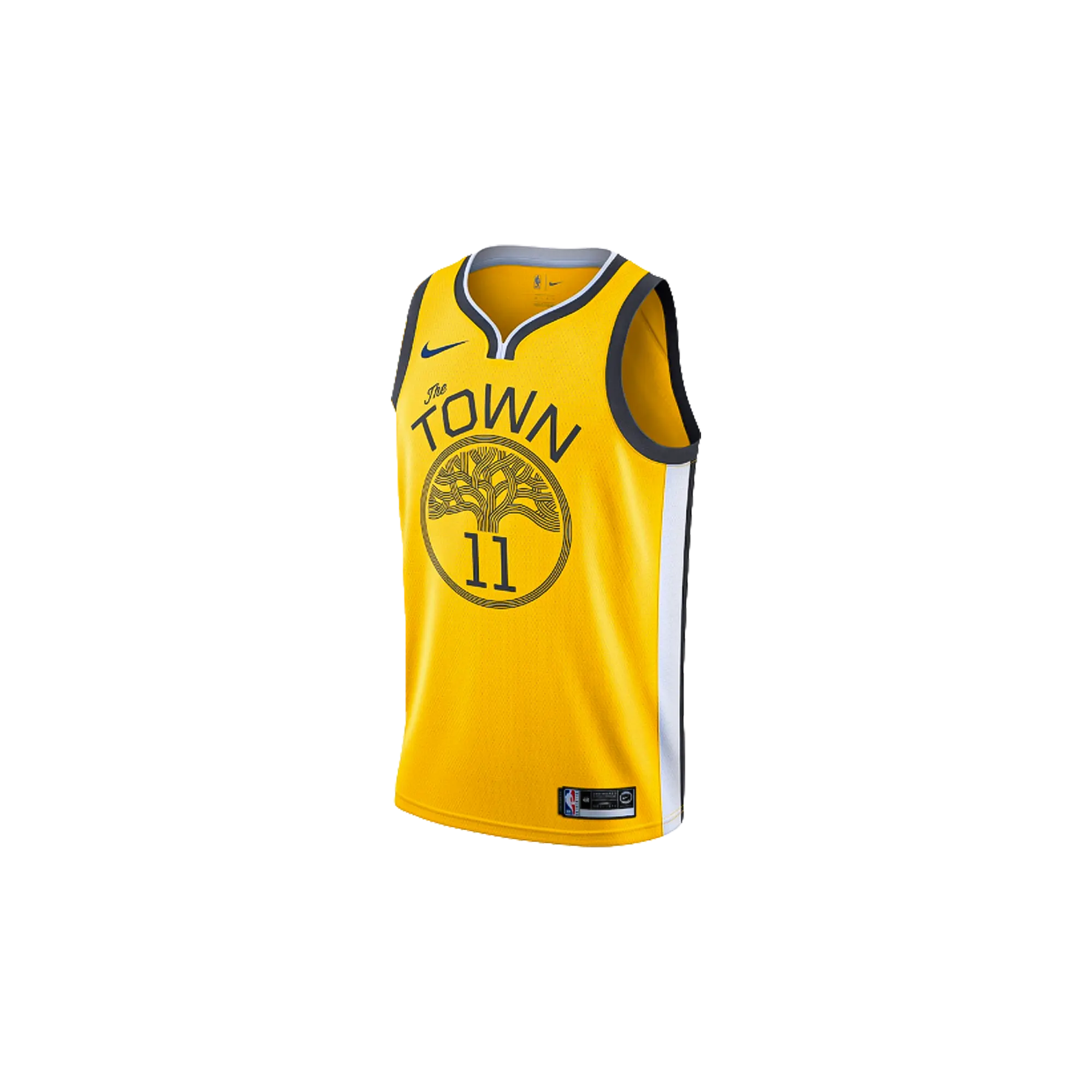 NBA GS Warriors 11 Klay Thompson Swingman Jersey GS "Yellow" 9Z2B7B1CP Thompson