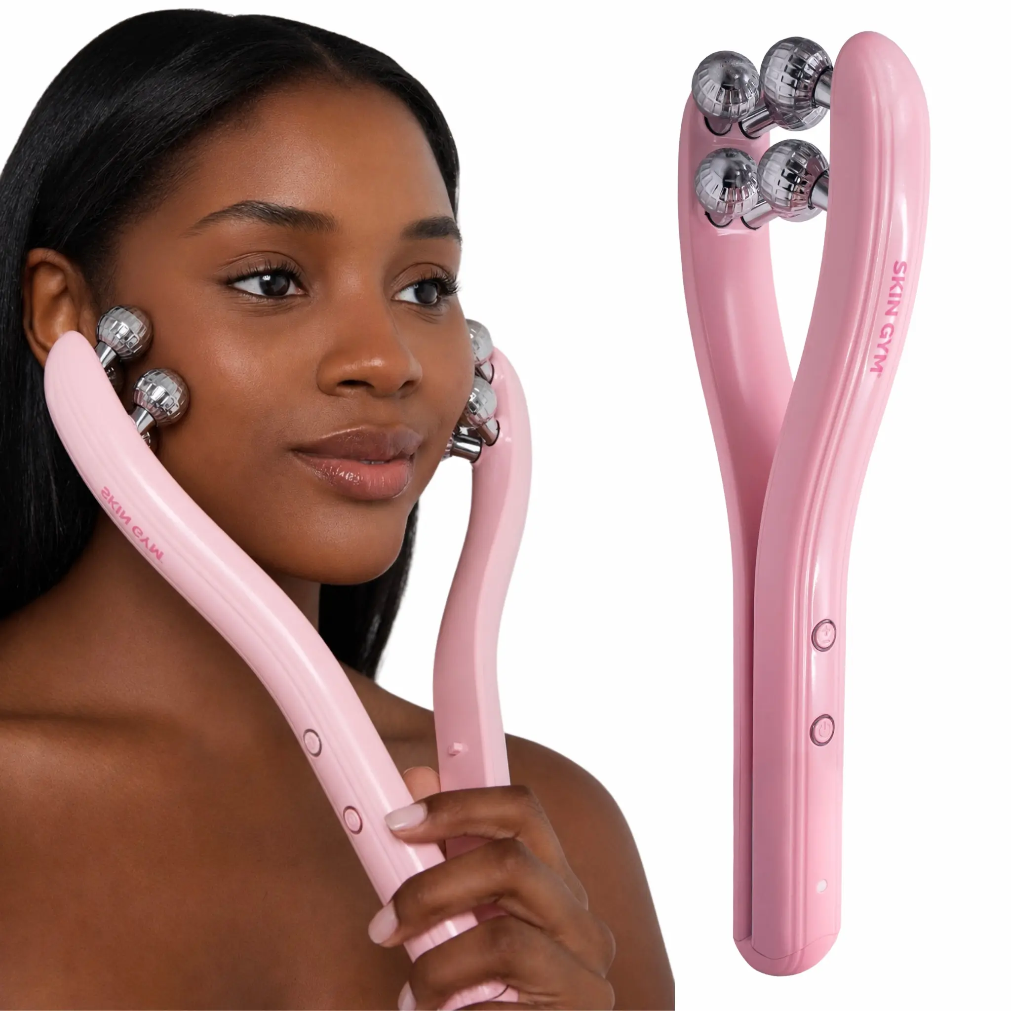 Skin Gym SculptFit 3D Facial Roller Facial Care Tool | 3D Massage Rollers & Self-Care Support Skin Gym SculptFit 3D Facial Roller Facial Care Tool | 3D Massage Rollers & Self-Care Support