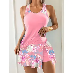 2026 New Two-Piece Tankini Set with Wide Shoulder Straps, Perfect for a Sweet Look, Ideal for Surfing And Swimming, Perfect for The Beach And Hot Springs