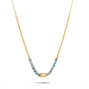 Wrangler Western Chain Necklace for Women 14K Retro Pendant Necklace Boho Necklace Fashion Dainty Jewelry