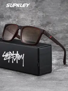 SUPKLEY Chic High Quality Sunglasses with UV Protection, Trendy Design for Summer, Perfect for Outdoor Adventures And Travel. Stylish and Comfortable Sunglasses to Complete Your Look, All Day Comfort.
