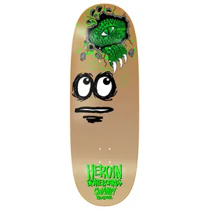 Heroin Skateboard Deck Swampy Egg 11" x 32.5"