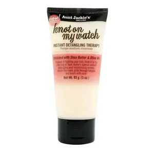 Aunt Jackie's Knot On My Watch Instant Detangling Therapy 3 oz Gel Haircare with Shea Butter & Olive Oil for Tangle-Free Hair