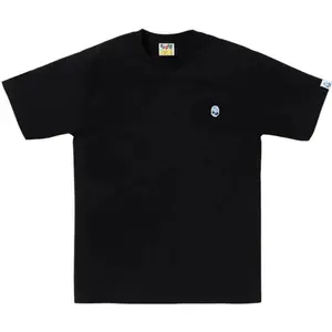 BAPE ABC Camo One Point Tee Black/Blue