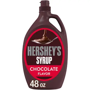 HERSHEY'S Chocolate Syrup Bulk Bottle, 48 oz